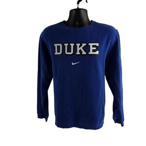 Nike Duke University Crewneck Sweatshirt Mens XL Blue Pullover‎ Collegiate